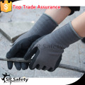 SRSAFETY 13 gauge knitted liner coated foam latex on palm working gloves hand gloves making machine